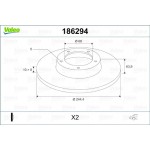 Valeo Δισκόπλακα - 186294