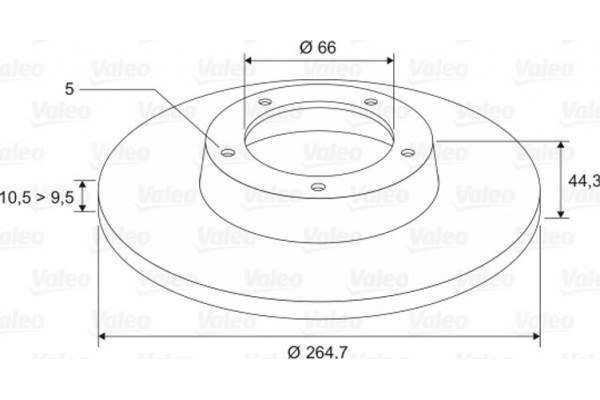 Valeo Δισκόπλακα - 186307