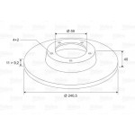 Valeo Δισκόπλακα - 186406