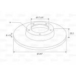 Valeo Δισκόπλακα - 186416