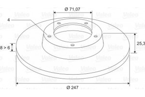 Valeo Δισκόπλακα - 186416