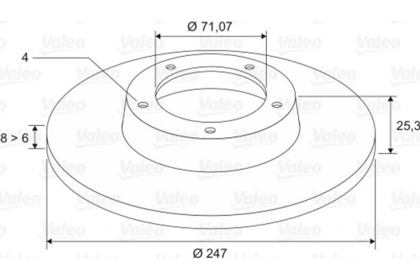 Valeo Δισκόπλακα - 186416