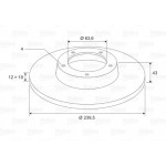 Valeo Δισκόπλακα - 186529