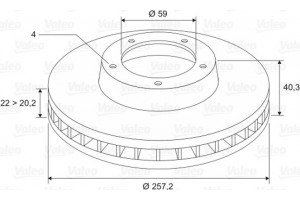 Valeo Δισκόπλακα - 186590