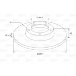 Valeo Δισκόπλακα - 186593