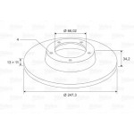 Valeo Δισκόπλακα - 186598