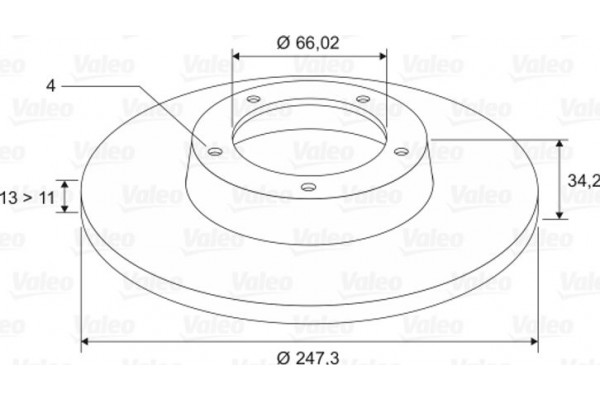 Valeo Δισκόπλακα - 186598