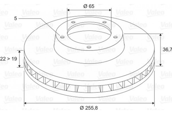 Valeo Δισκόπλακα - 186603