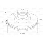 Valeo Δισκόπλακα - 186604