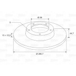 Valeo Δισκόπλακα - 186605