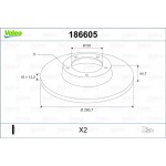 Valeo Δισκόπλακα - 186605