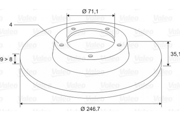 Valeo Δισκόπλακα - 186694