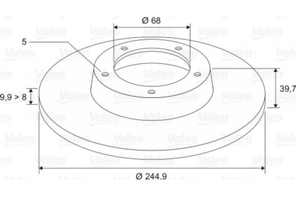 Valeo Δισκόπλακα - 186807