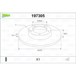 Valeo Δισκόπλακα - 197305