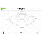 Valeo Δισκόπλακα - 197308