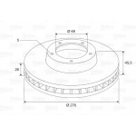Valeo Δισκόπλακα - 197593