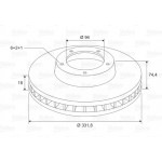 Valeo Δισκόπλακα - 197641