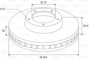 Valeo Δισκόπλακα - 197688