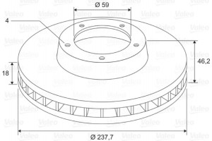 Valeo Δισκόπλακα - 197700