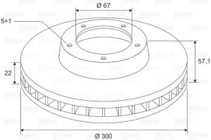 Valeo Δισκόπλακα - 197730