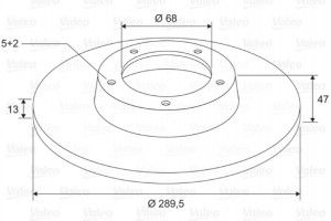 Valeo Δισκόπλακα - 197757