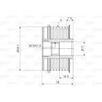 Valeo Ελεύθερη Περιστροφή Γεννήτριας - 588006