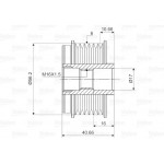 Valeo Ελεύθερη Περιστροφή Γεννήτριας - 588010