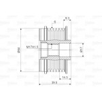 Valeo Ελεύθερη Περιστροφή Γεννήτριας - 588012
