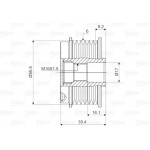 Valeo Ελεύθερη Περιστροφή Γεννήτριας - 588013