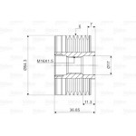 Valeo Ελεύθερη Περιστροφή Γεννήτριας - 588017