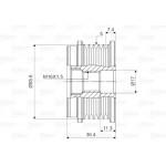 Valeo Ελεύθερη Περιστροφή Γεννήτριας - 588041