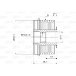Valeo Ελεύθερη Περιστροφή Γεννήτριας - 588065