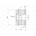Valeo Ελεύθερη Περιστροφή Γεννήτριας - 588077