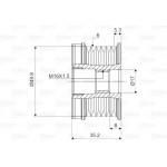 Valeo Ελεύθερη Περιστροφή Γεννήτριας - 588078