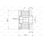 Valeo Ελεύθερη Περιστροφή Γεννήτριας - 588092