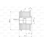 Valeo Ελεύθερη Περιστροφή Γεννήτριας - 588103