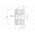 Valeo Ελεύθερη Περιστροφή Γεννήτριας - 588104