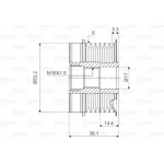 Valeo Ελεύθερη Περιστροφή Γεννήτριας - 588106