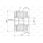 Valeo Ελεύθερη Περιστροφή Γεννήτριας - 588109