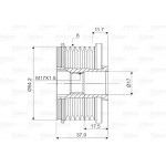 Valeo Ελεύθερη Περιστροφή Γεννήτριας - 588110