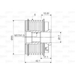 Valeo Ελεύθερη Περιστροφή Γεννήτριας - 588112
