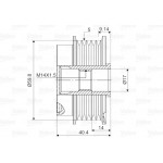 Valeo Ελεύθερη Περιστροφή Γεννήτριας - 588115