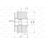Valeo Ελεύθερη Περιστροφή Γεννήτριας - 588116