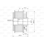 Valeo Ελεύθερη Περιστροφή Γεννήτριας - 588117