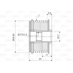 Valeo Ελεύθερη Περιστροφή Γεννήτριας - 588138