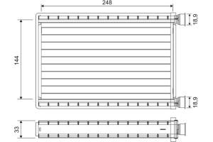 Valeo Εναλλάκτης θερμότητας, Θέρμανση Εσωτερικού Χώρου - 811571