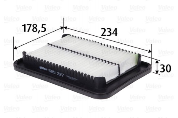 Valeo Φίλτρο Αέρα - 585227 Valeo Φίλτρο Αέρα - 585227