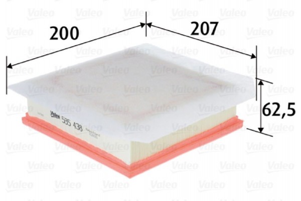 Valeo Φίλτρο Αέρα - 585438