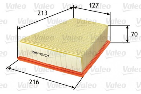 Valeo Φίλτρο Αέρα - 585024