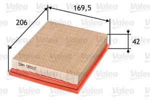 Valeo Φίλτρο Αέρα - 585027
